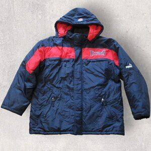 Tennessee Titans NFL Football Puma Jacket Coat Insulated Zip Off Hood Men's XL